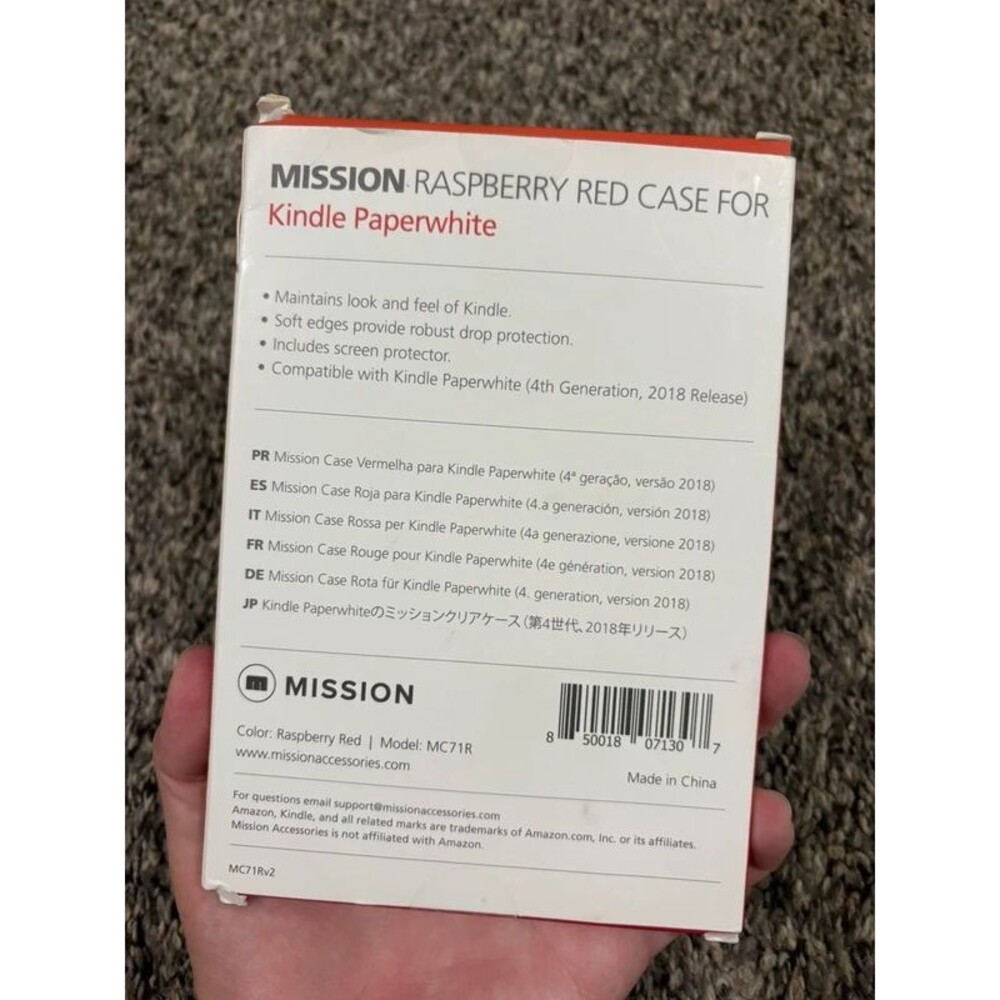 Mission brand Raspberry Red case - Picture 2 of 4